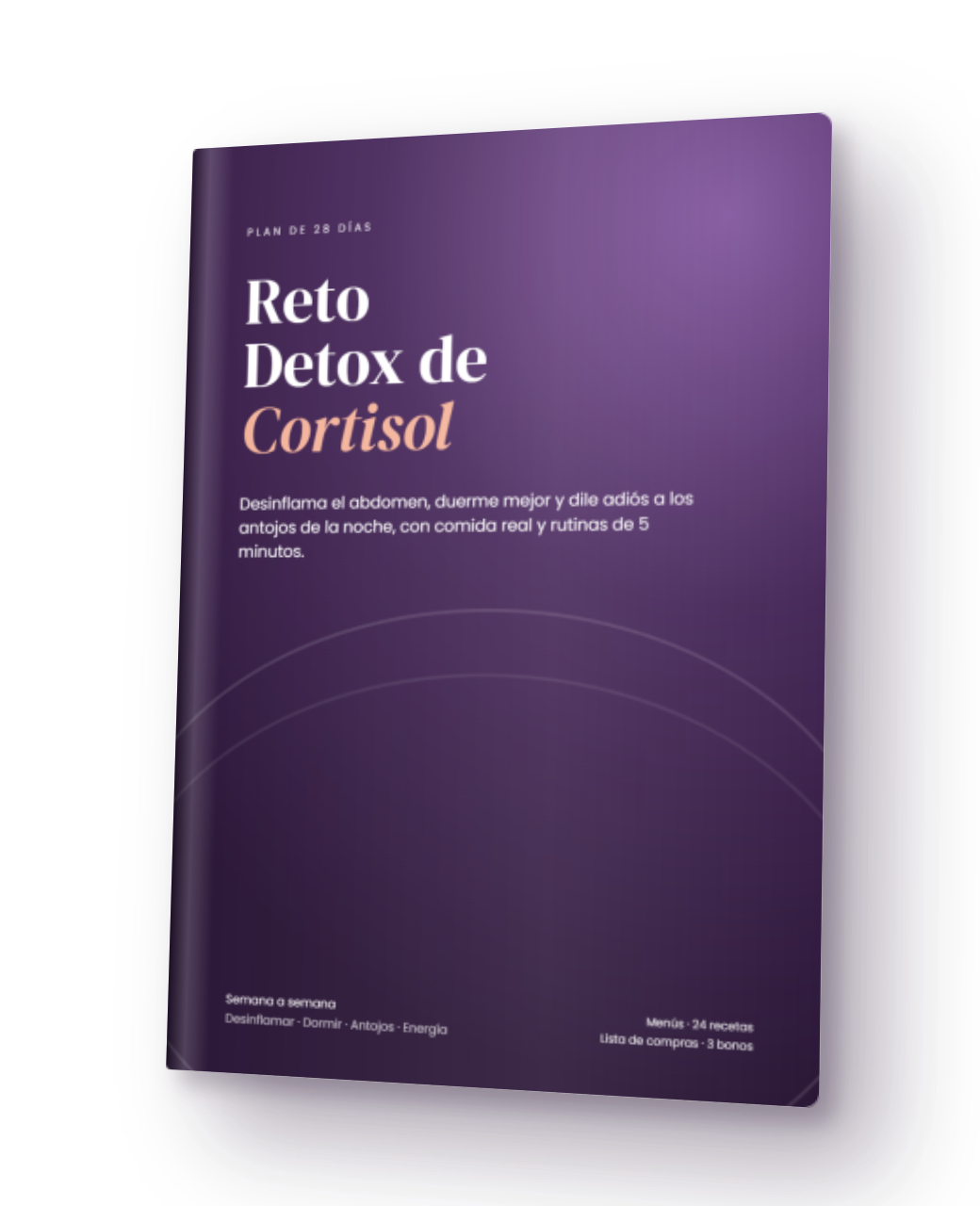 Ebook Reto Detox de Cortisol